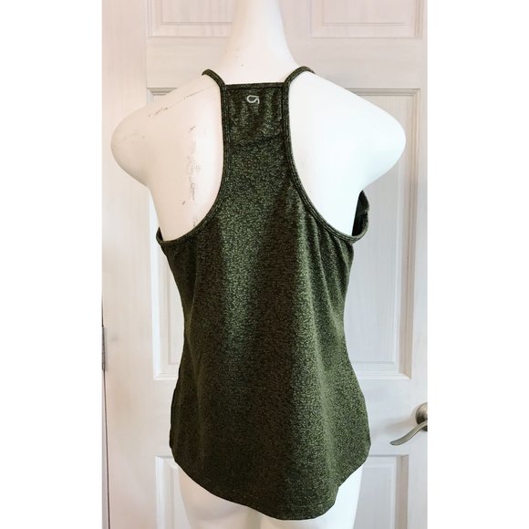 Good Condition | GAPfit Halter Neck Olive Green Tank | Size Medium | Altered - Picture 5 of 11